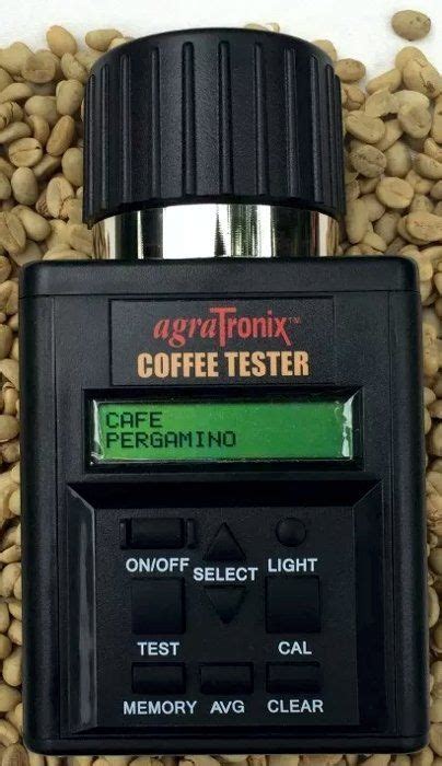 Medidor de umidade de grãos de café Coffee Tester AgraTronix 